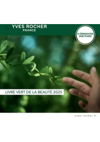 Prospectus Yves Rocher Paray Le Monial : LIVRE VERT DE LA BEAUTÉ 2025