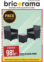 Prospectus Bricorama : PRIX COÛTANT