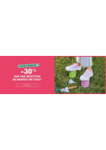 Prospectus Gemo : Sélection de chaussure en toiles pour toute le famille: tennis, ballerines....