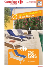 Prospectus Carrefour Market RIOM ES MONTAGNES : LES INDISPENSABLES DE LA SAISON