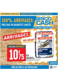Prospectus Brico Cash : Venez profitez des nouveaux arrivages Brico Cash !