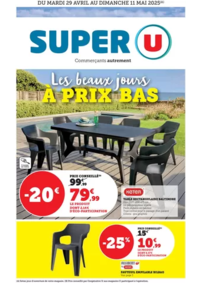 Prospectus Super U LOCHES : Les beaux jours !