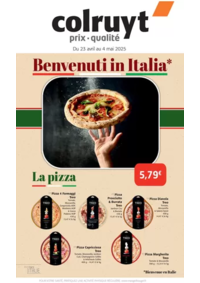 Prospectus Colruyt CUISERY : Benvenuti in Italia