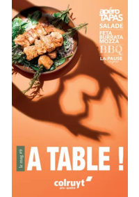 Prospectus Colruyt BAS-EN-BASSET : A table !
