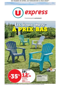 Prospectus U Express Evaux Les Bains : Les beaux jours !