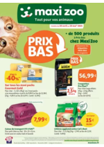 Prospectus maxi zoo : National : Maxi Zoo, tout pour vos animaux - Prix Bas