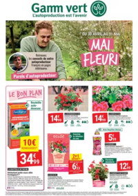 Prospectus Gamm vert BELLEY : MAI FLEURI