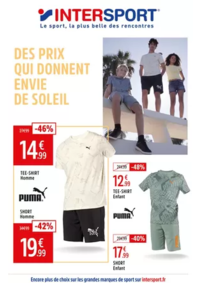 Prospectus Intersport GRANVILLE YQUELON : Des prix qui donnent envie de soleil