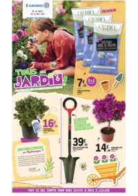 Prospectus E.Leclerc SAINT-DIZIER : TOUS AU JARDIN