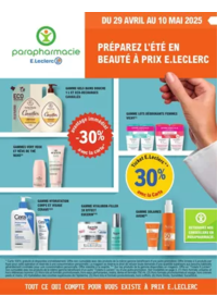 Prospectus Parapharmacie E.Leclerc CONFLANS EN JARNISY : Prospectus Mai
