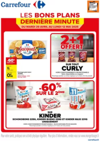 Prospectus Carrefour Drive ISSOIRE Rue Jean Bigot : LES BONS PLANS DERNIÈRE MINUTE !