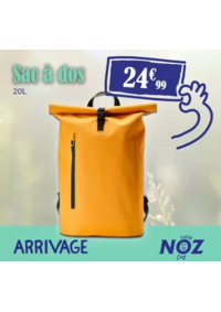 Prospectus NOZ Lunéville : Sac à dos