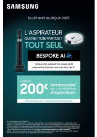 Prospectus Copra PEIPIN : SAMSUNG VOUS REMBOURSE JUSQU'A 200€