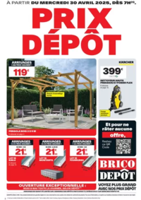 Prospectus Brico Dépôt MAUBEUGE : Voyez plus grand avec nos prix dépôt !