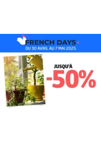 Prospectus Jardiland SOISSONS : French days