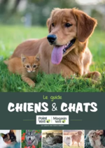 Prospectus Point Vert : Le guide CHIENS & CHATS