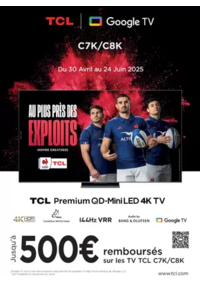 Prospectus BeDigital Epinal : TCL TV C7K C8K