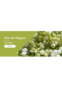 Prospectus Carrément Fleurs AUCH : Bouquets de muguet pour le 1er mai
