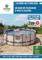 Prospectus Jardi E.Leclerc : E.Leclerc Jardi PISCINES