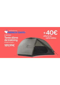 Prospectus DECATHLON Gennevilliers : French days