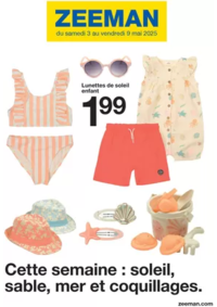 Prospectus Zeeman Villetaneuse CC Bienvenu : Cette semaine : soleil, sable, mer et coquillages