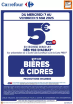 Promos et remises  : OPERATION BON(S) D’ACHAT BIÈRES ET CIDRES