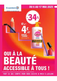 Prospectus E.Leclerc LE BREUIL : BEAUTE PRINTEMPS