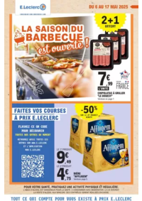 Prospectus E.Leclerc SAINT AMAND LES EAUX : TRAFIC POUVOIR ACHAT 6 - MIXTE