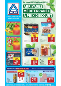 Prospectus Aldi Mâcon Rue du Vallon : ARRIVAGES MÉDITERRANÉE À PRIX DISCOUNT
