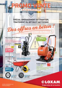 Prospectus Loxam SAINT-MAXIMIN : Des offres en béton