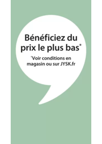 Prospectus Jysk ANDELNANS : Offres exceptionnelles