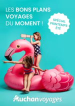 Prospectus Auchan Supermarché : Auchan voyages : Les bons plans voyages du moment !