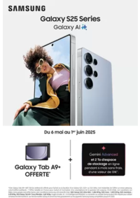 Prospectus MDA MARSANNAY LA COTE : Galaxy Tab A9+ offerte