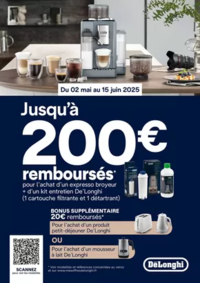 Prospectus Connexion PONTIVY : Delonghi Jusqu'à 200€ remboursés