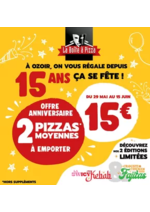Prospectus La boîte à pizza : OFFRE ANNIVERSAIRE
