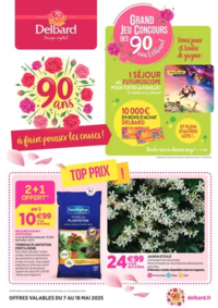 Prospectus Delbard Romorantin-Lanthenay : 90 ans à faire pousser les envies!