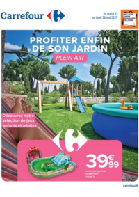 Prospectus Carrefour Drive SENS : SPÉCIAL PLEIN AIR