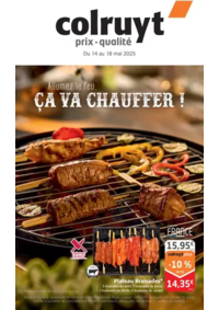 Prospectus Colruyt FAYL-BILLOT : Allumez le feu, ça va chauffer !