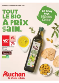 Prospectus Auchan OSNY : Tout le bio à prix sain