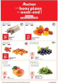 Prospectus Auchan VIRY NOUREUIL : Les bon plans du week-end dans votre hyper !