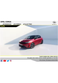 Prospectus Distributeur OPEL SAVAUTO SA CHAMBERY : Opel Corsa