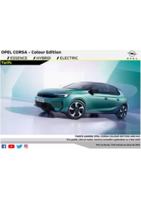 Prospectus Distributeur OPEL GARAGE ALLARY JEROME SAINT-MARTIAL-DE-VALLETTE : Opel Corsa