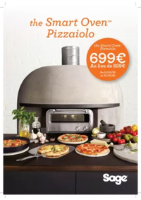 Prospectus BeDigital Paris 176/178 Rue Montmartre : SAGE PROMO SMART OVEN PIZZAIOLO