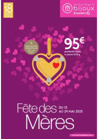 Prospectus Le Manège à Bijoux E.Leclerc VITRY SUR SEINE : FETE DES MERES