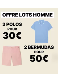 Prospectus Bonobo Vitry Le François : Offre lot - homme homme