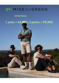 Prospectus Revendeur Mise Au Green ARGENTAN : Offre Polos