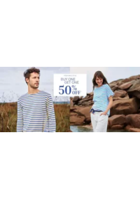 Prospectus Armor Lux PARIS 274 rue de Vaugirard : Buy one get one 50% off
