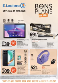 Prospectus E.Leclerc MONTBELIARD : BONS PLANS MAI- Fête des Mères