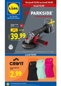 Prospectus Lidl SAINT JEAN D'ARDIERES : Sélection mode et bricolage : n'attendez plus pour profiter des bonnes affaires Lidl !