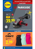 Promos et remises  : Sélection mode et bricolage : n'attendez plus pour profiter des bonnes affaires Lidl !